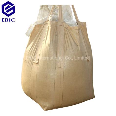 Cross Corner Loops Baffle Sand Sling Ton Super Sack Fibc Ventilated