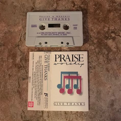 Don Moen – Give Thanks (1986, Cassette) - Discogs