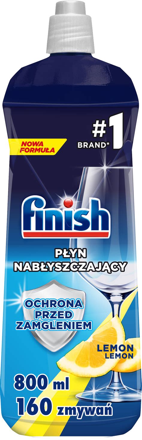 Finish Shine Protect Cytrynowy Ml Nab Yszczacz Do Zmywarek Niskie