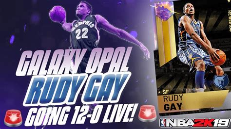 GOING 12 0 FOR GALAXY OPAL RUDY GAY WE JUST NEED 1 MORE WIN NBA