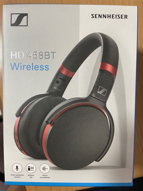 Sennheiser HD 458BT Wireless Bluetooth Headphone With ANC Audio