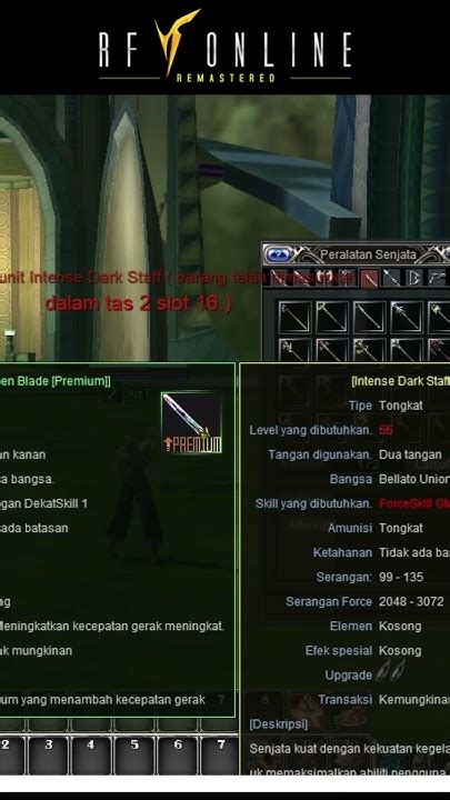 rf origin craft senjata staff  rare  youtube