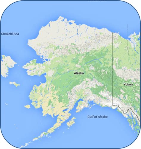 Map of Alaska - The Lunkers Guide