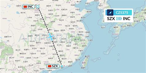 CZ5375 Flight Status China Southern Airlines Shenzhen To Yinchuan