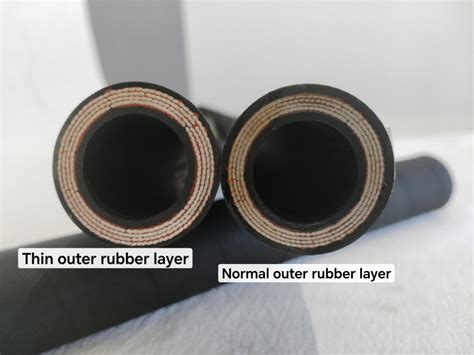 Wrapped Cover Steel Wire Spiral Hydraulic Rubber Hose Pipe High