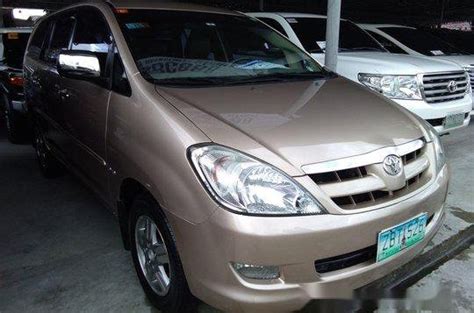 Beige Toyota Innova 2005 For Sale In Pasig