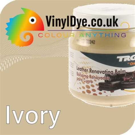 Restore Any Leather With Trg Leather Dye Restore And Repair Food Ivory