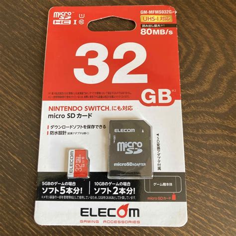 新品未開封elecom エレコム Microsdカード 32gbの通販 By Memesamas Shop｜ラクマ