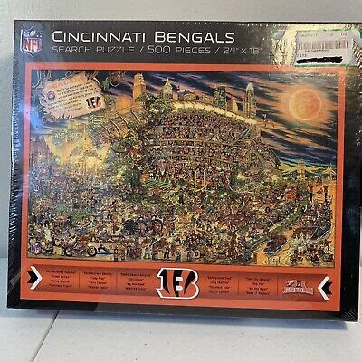 Cincinnati Bengals Puzzle - 500 Pieces - Find Joe Journeyman - NFL | eBay