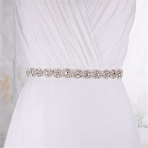 Topqueen S Crystal Rhinestones Bride Evening Party Gown Dresses