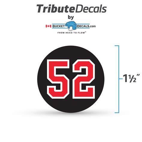 TributeDecals-#52 – BucketDecals.com