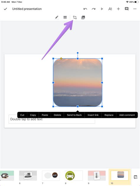 How To Fit An Image In Shape On Google Slides On Mobile And Pc