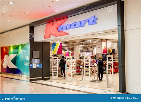 Entrance To Kmart Retail Store In Westfield Miranda Editorial Stock