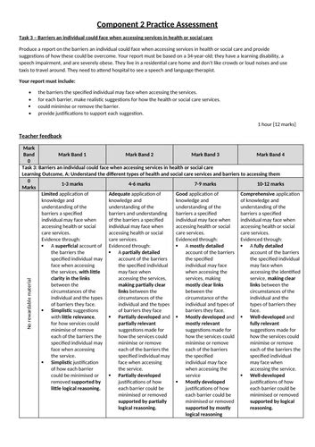 BTEC Tech Award- Component 2- Task 3 | Teaching Resources