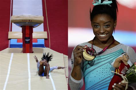 Simone Biles Falls At The 2018 World Gymnastics Championships Showed