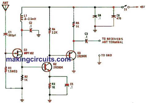 Mobile Network Signal Booster Circuit Diagram 3g 4g Signal B