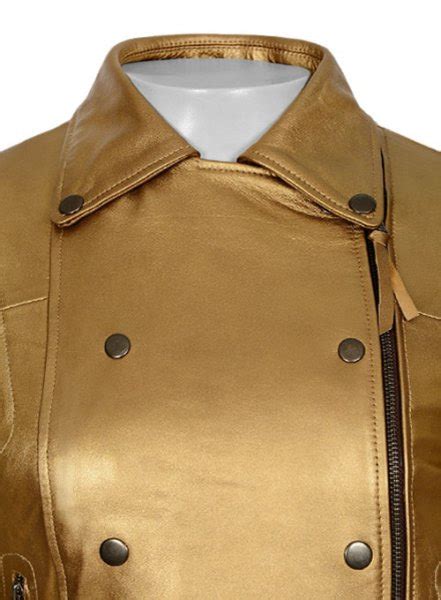 Golden Leather Jacket 288 Leathercult Genuine Custom Leather Products Jackets For Men And Women