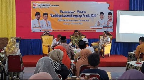 KPU Dan Bawaslu Kabupaten Semarang Berikan Pendidikan Politik Bagi