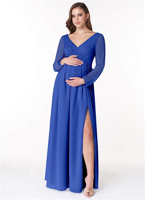 Royal Blue Maternity Bridesmaid Dresses Azazie