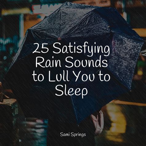 25 Satisfying Rain Sounds To Lull You To Sleep Album By Sleep Sounds