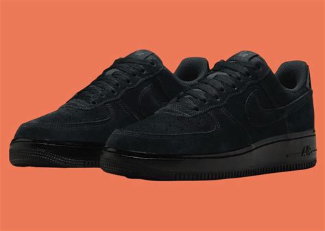 Nike Air Force 1 Low Black Suede HM9659-001