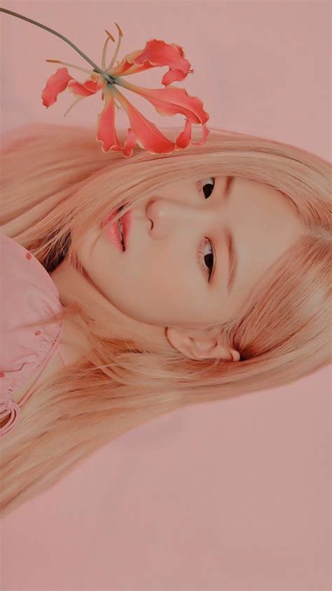 Ros Wallpaper Rose Wallpaper Blackpink Rose Kpop Fanart