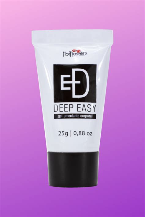 Deep Easy Anestésico Bisnaga Preta 25G Hot Flowers