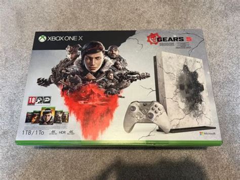 Xbox One X 1tb Gears Of War 5 Limited Edition Console Great Condition