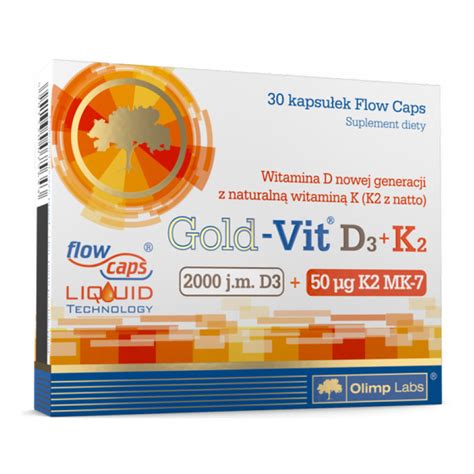 Olimp Gold Vit D K Kaps Muscle Zone