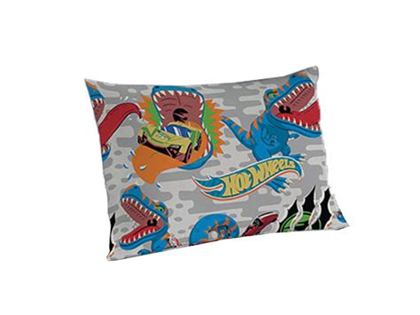 Jogo De Len Ol Personagens Hot Wheels Solteiro Lepper Pe As Microfibra Azul Madeiramadeira