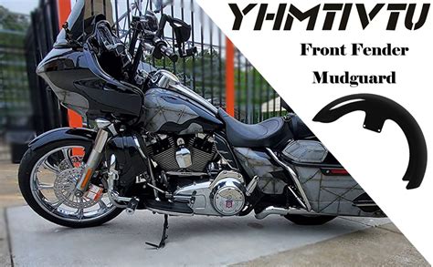 YHMTIVTU Motorcycle 21 Mudguard Front Fender Fit For Harley Touring