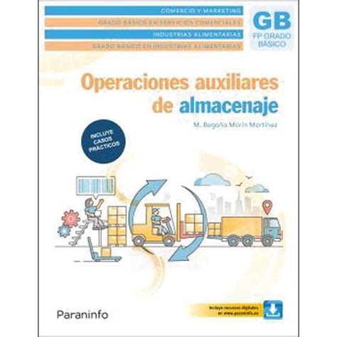 Operaciones Auxiliares De Almacenaje Tapa Blanda Thomson