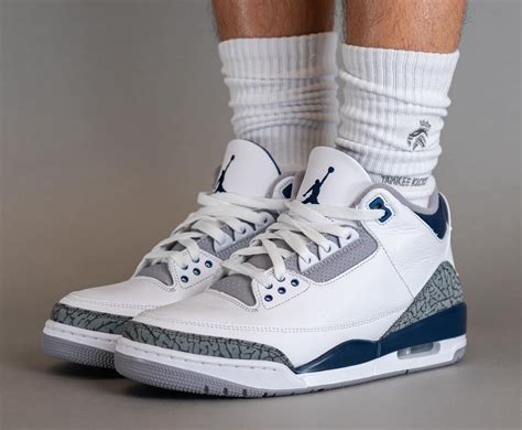 The Air Jordan 3 "White/Navy" Is Coming in December 2023