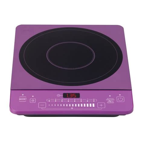 Brandt Ti P Plaque Induction Posable Violet Cdiscount Electrom Nager