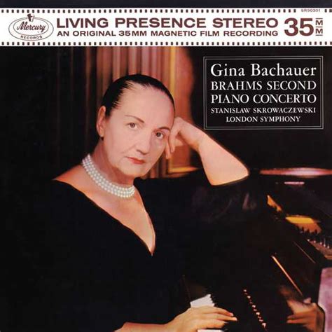 Gina Bachauer Brahms Piano Concerto No Beethoven Piano Sonata