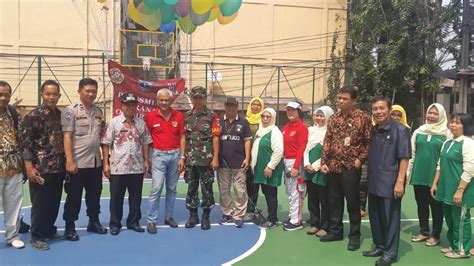 Babinsa Bhabinkamtibmas Ketua Rw Bersama Karang Taruna Kebon Sulap