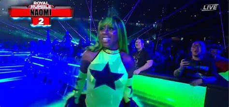 WWE Royal Rumble 2024 Sees Naomi Make Glowing Return To Company