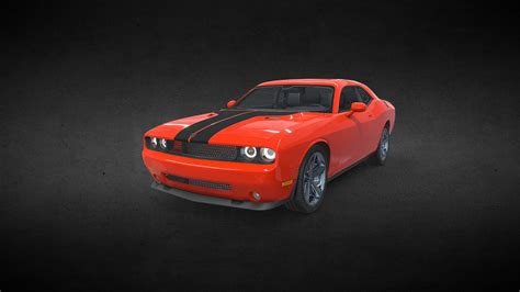 2007 Dodge Challenger SRT8 (2023 Remake) - 3D model by KrStolorz ...