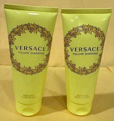 Versace Yellow Diamond For Women Body Lotion Perfumed Shower Gel