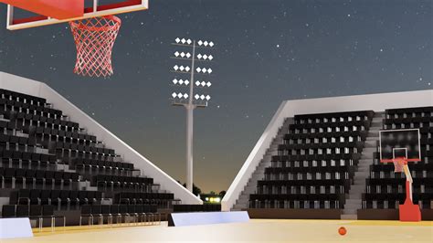 Basketball Arena - 3D Model by IzIBrizi