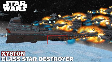 The Xyston Star Destroyer Breakdown Star Wars Youtube