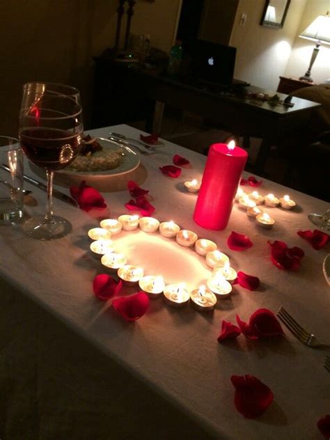 Romantic Dinner Decoration Ideas