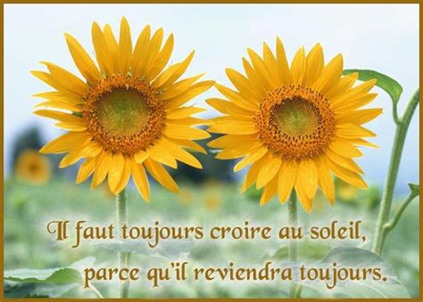 Citations Et Panneaux Facebook Partager Le Soleil Revient Toujours