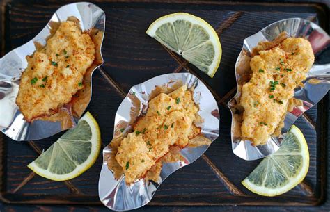 Crabmeat Stuffed Oyster Shells Lifes A Tomato