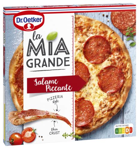 La Mia Grande Salame Piccante La Mia Grande Dr Oetker