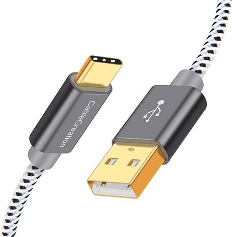 Amazon Usb Type C Cable Ft Cablecreation Usb A To C Cable