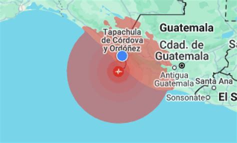 Terremoto De 6 2 Sacude Chiapas Guatemala Y El Salvador