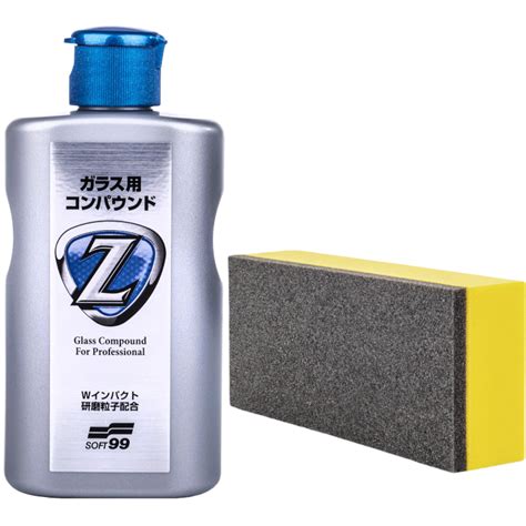 SOFT99 GLASS COMPOUND Z 100ml - Sklep MOTOMY kosmetyki samochodowe ...