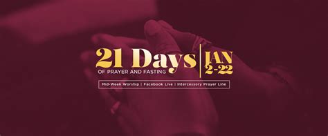 21 Days Of Prayer And Fasting Day 7 Daily Devotional Calvary