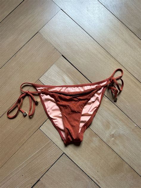 VICTORIA S SECRET Bikini Slip orange kupfer S Gebraucht in Zürich für CHF 8 mit Lieferung